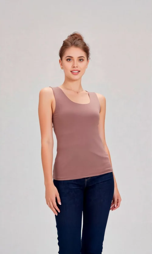 Camiseta mujer unicolor