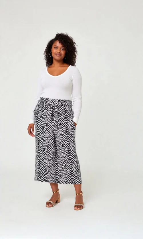 Capri mujer estampado