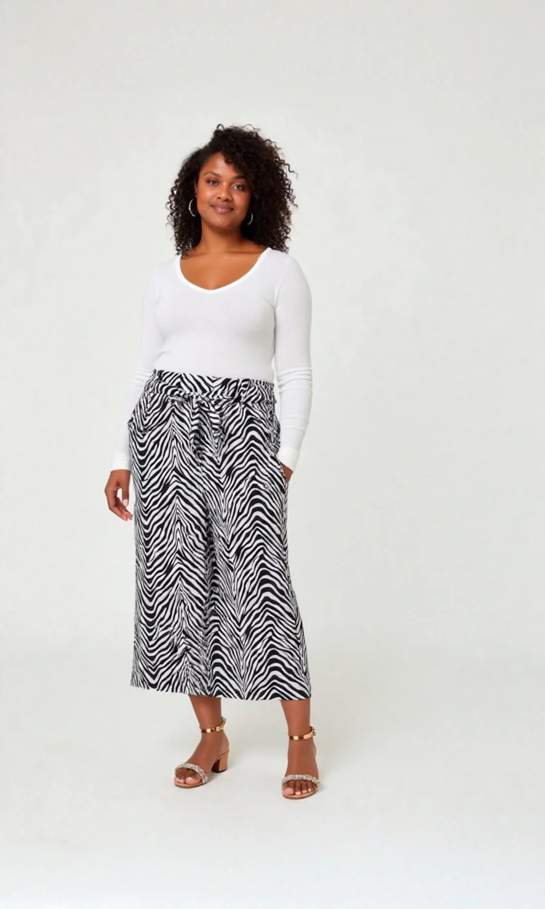 Capri mujer estampado