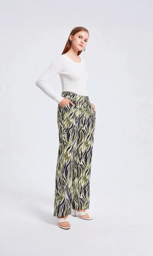 Pantalón mujer estampado