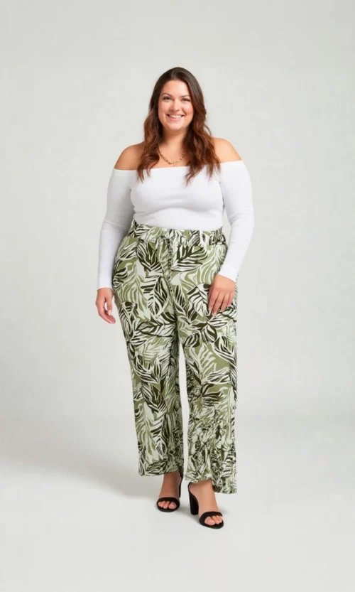 Pantalón mujer estampado