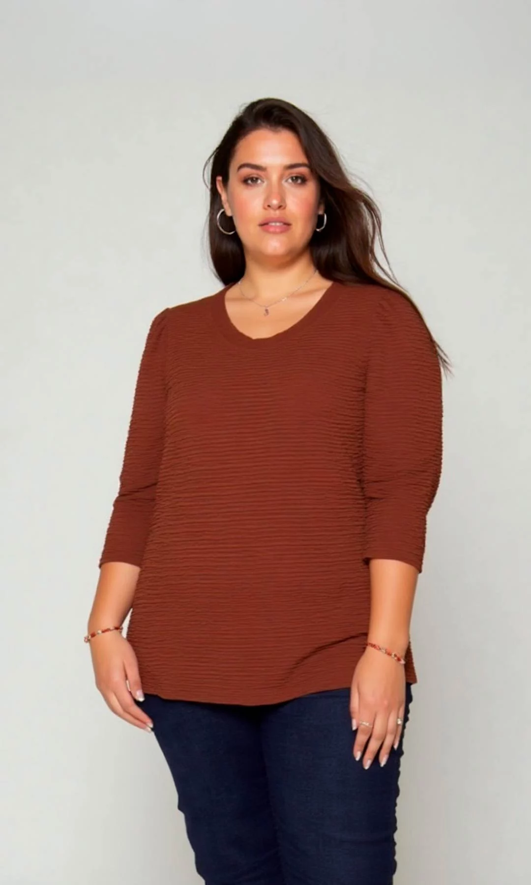 Camiseta mujer unicolor