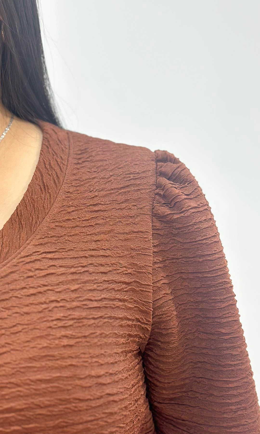 Camiseta mujer unicolor - Imagen 3