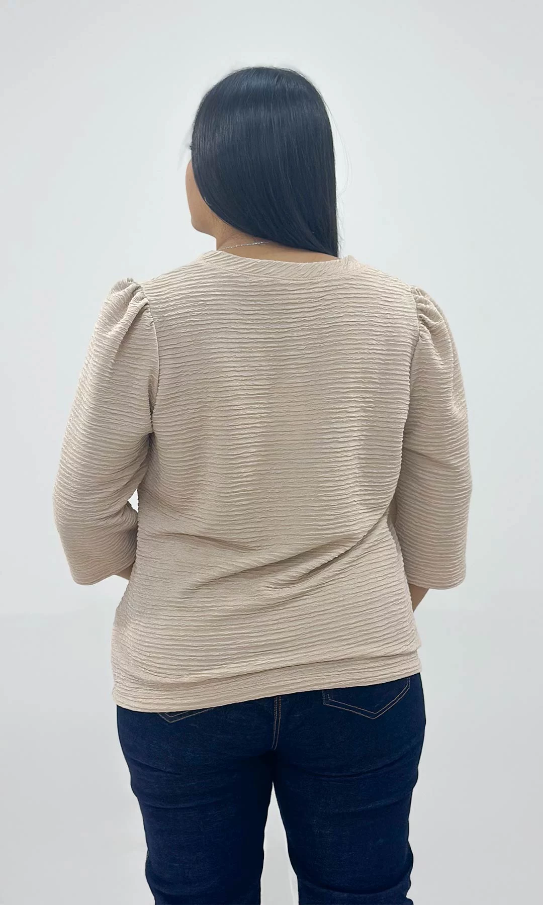 Camiseta mujer unicolor - Imagen 6