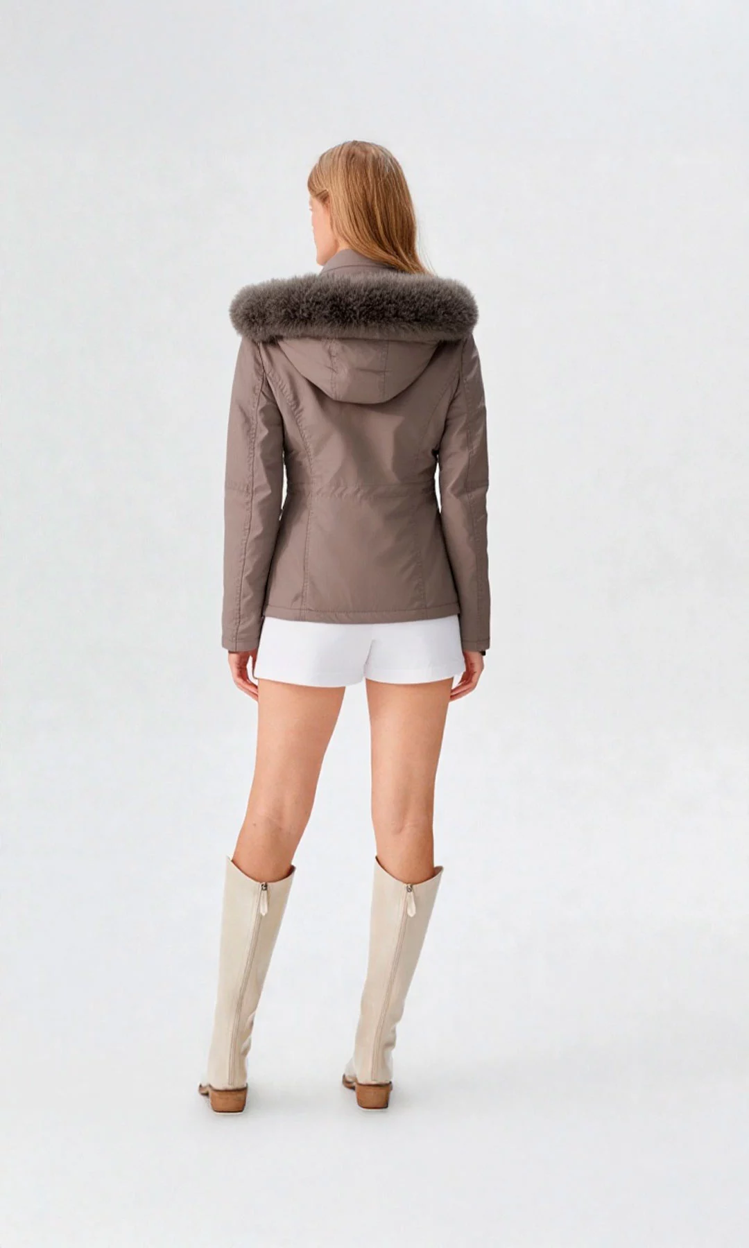 Chaqueta mujer unicolor - Imagen 4