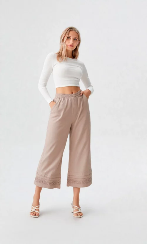 Capri mujer unicolor