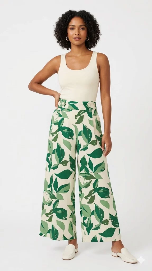 Pantalón mujer estampada - Imagen 5
