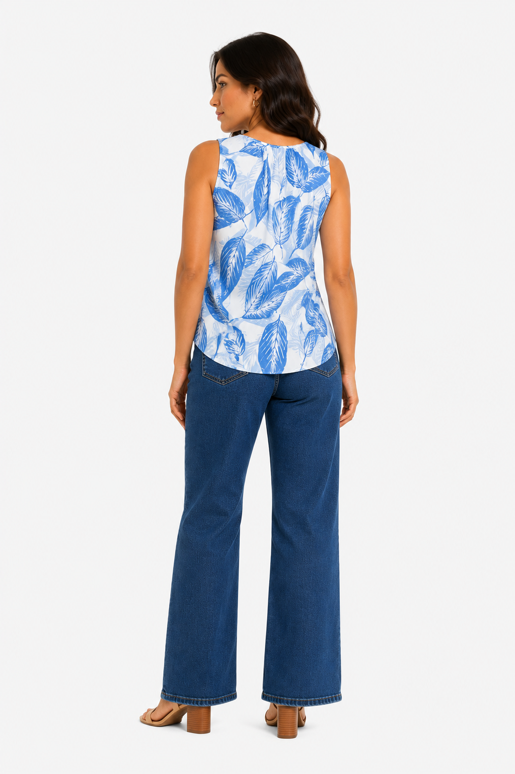 Blusa mujer manga sisa estampada - Imagen 3
