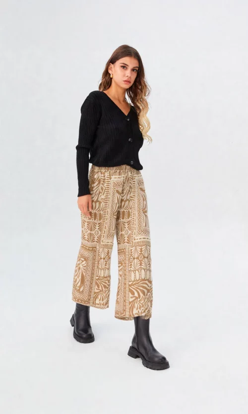 Capri mujer estampada