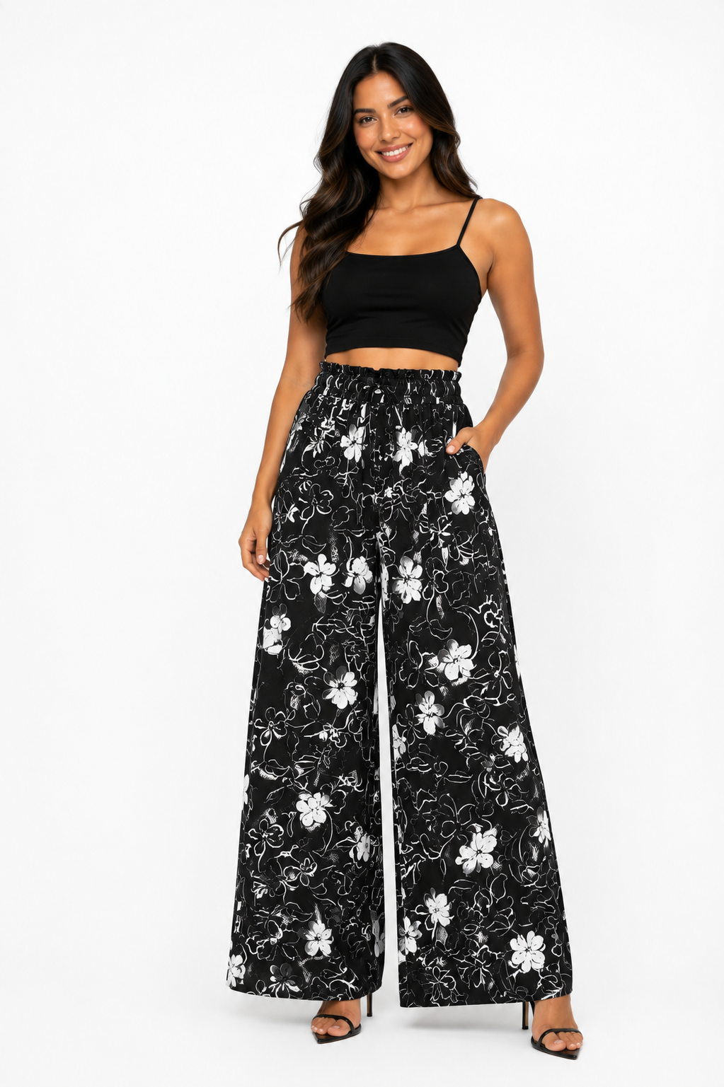 Pantalón mujer estampada