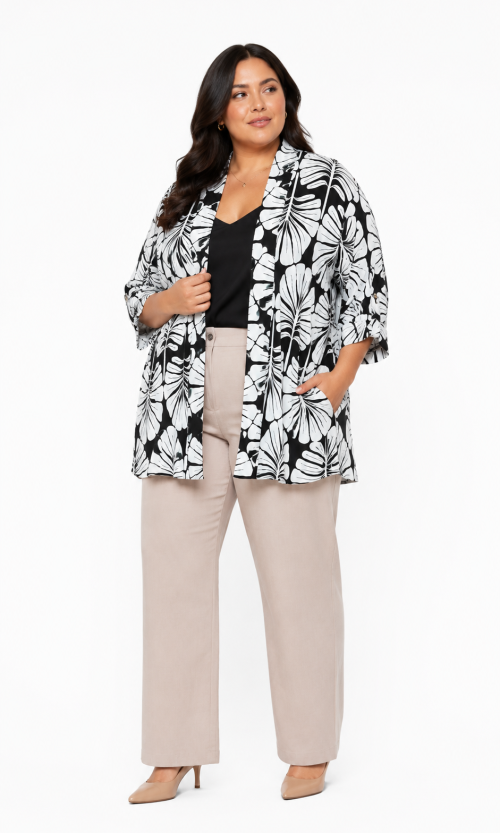 Bluson mujer estampada
