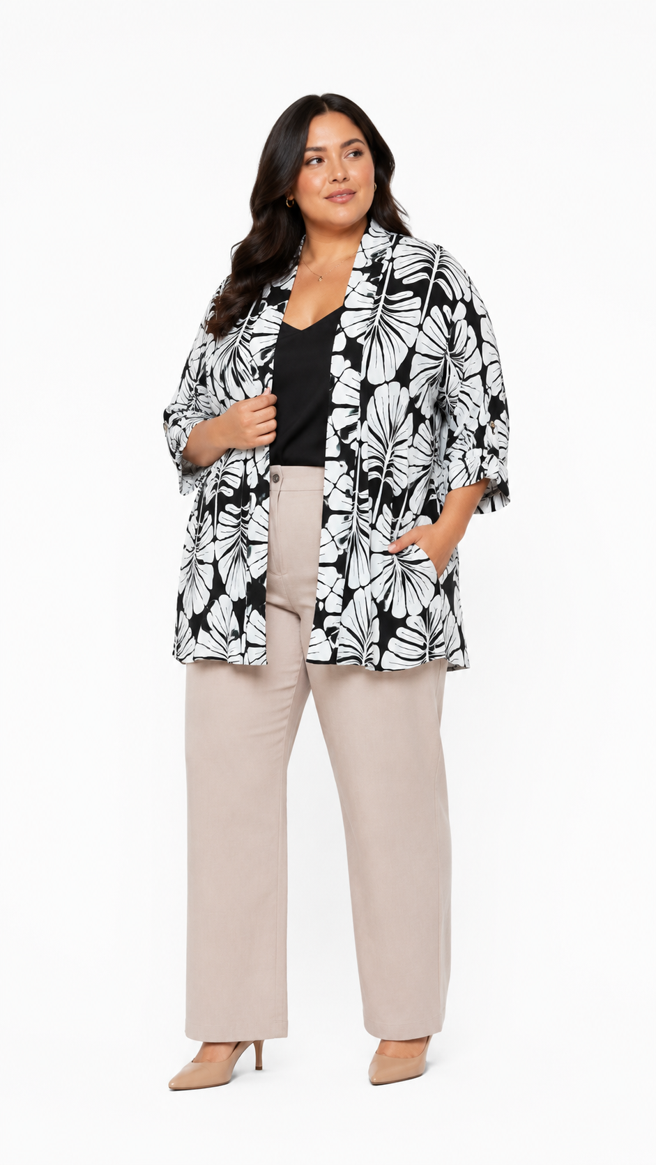 Bluson mujer estampada
