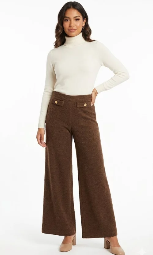 Pantalón mujer unicolor
