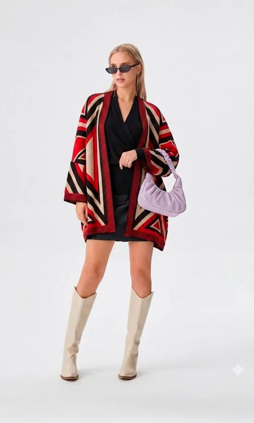 Capa mujer con diseño