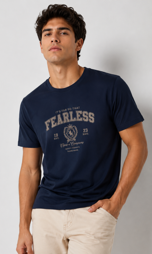 T-Shirt hombre estampada