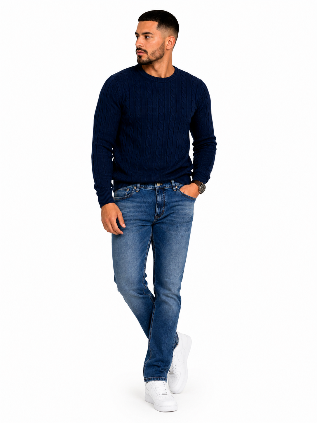 Jean hombre unicolor - Imagen 2