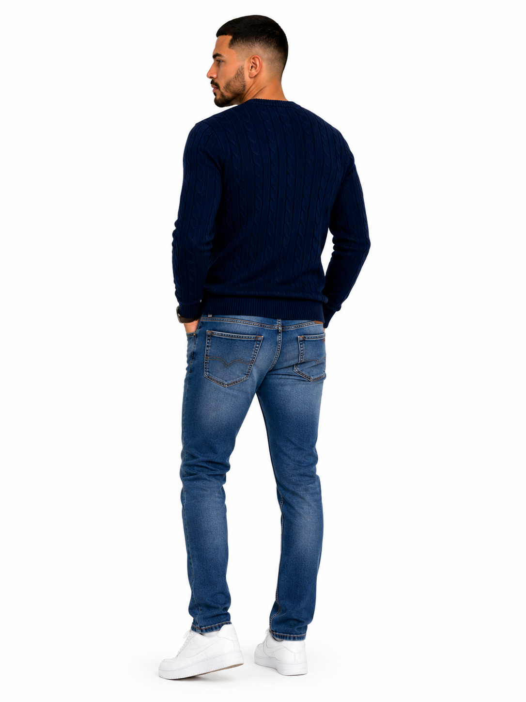 Jean hombre unicolor - Imagen 3