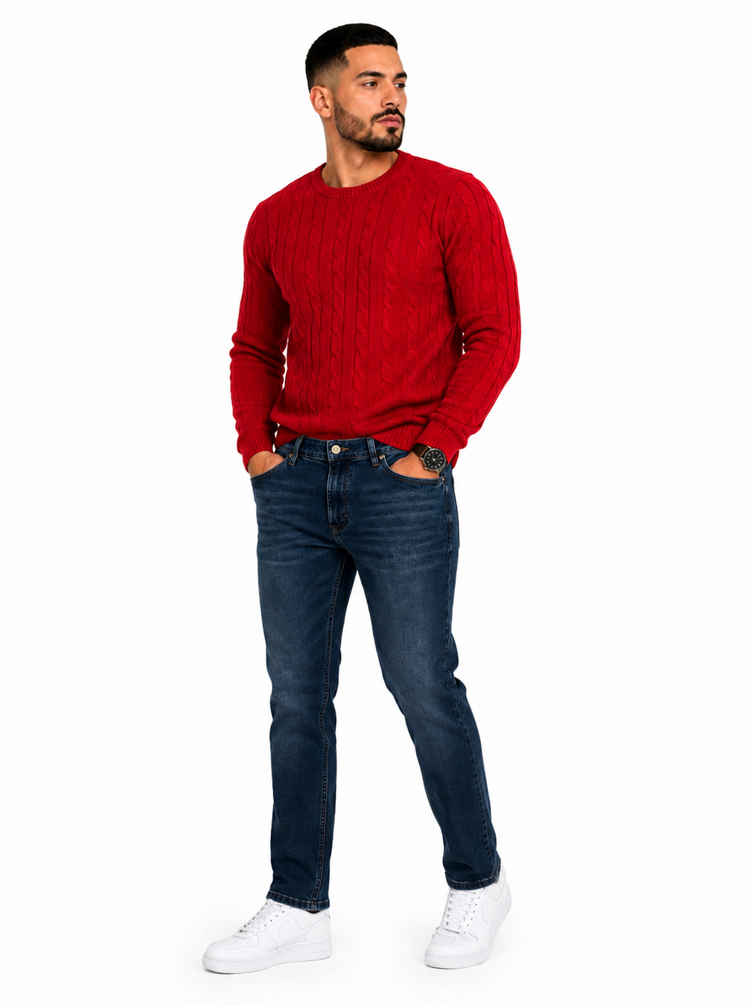 Jean hombre unicolor - Imagen 4