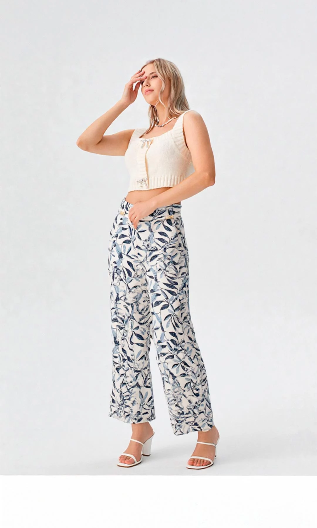 Pantalón mujer estampada - Imagen 3