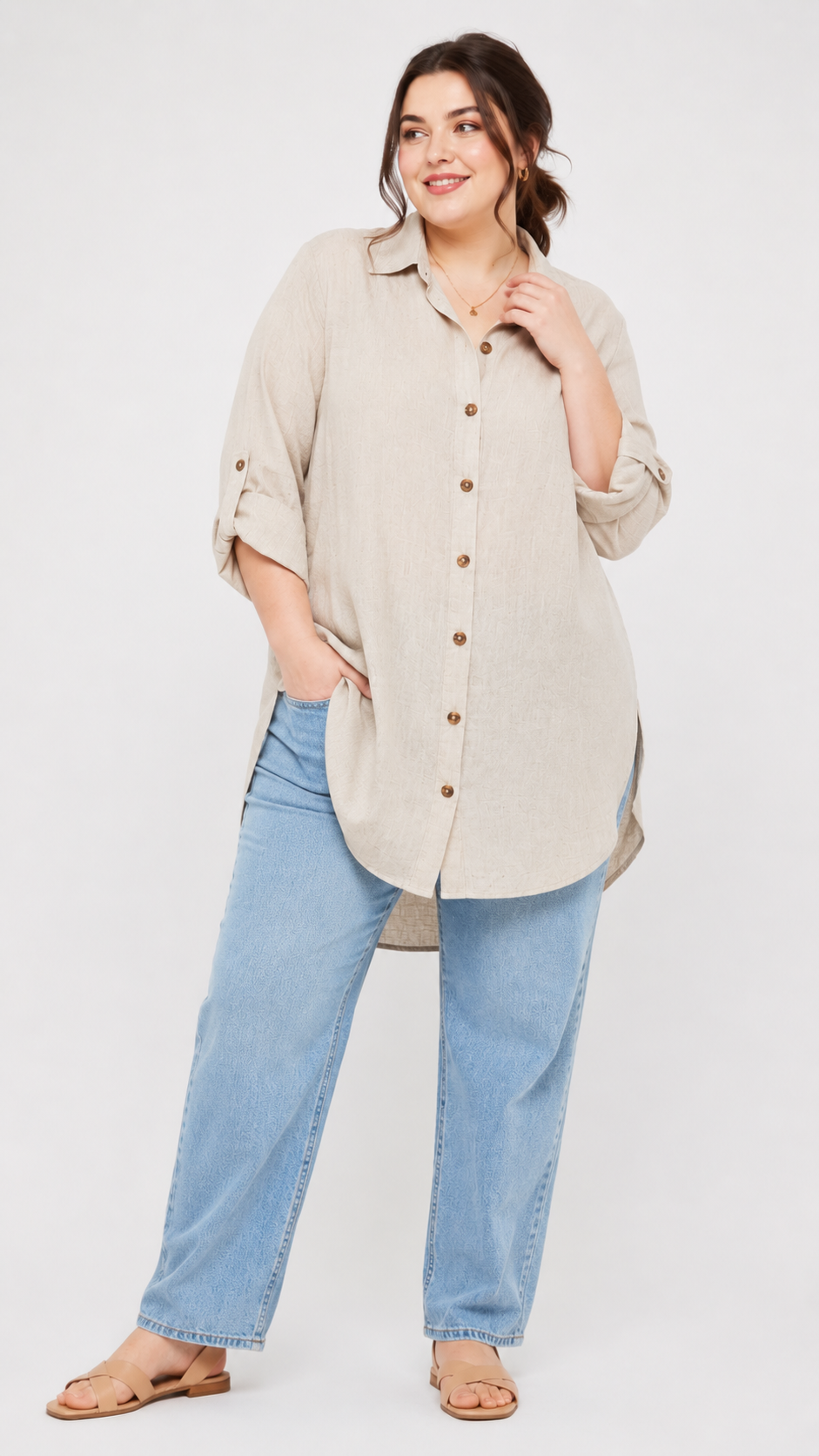 Bluson mujer unicolor - Imagen 2