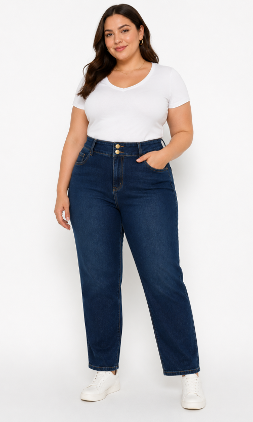 Jean mujer unicolor
