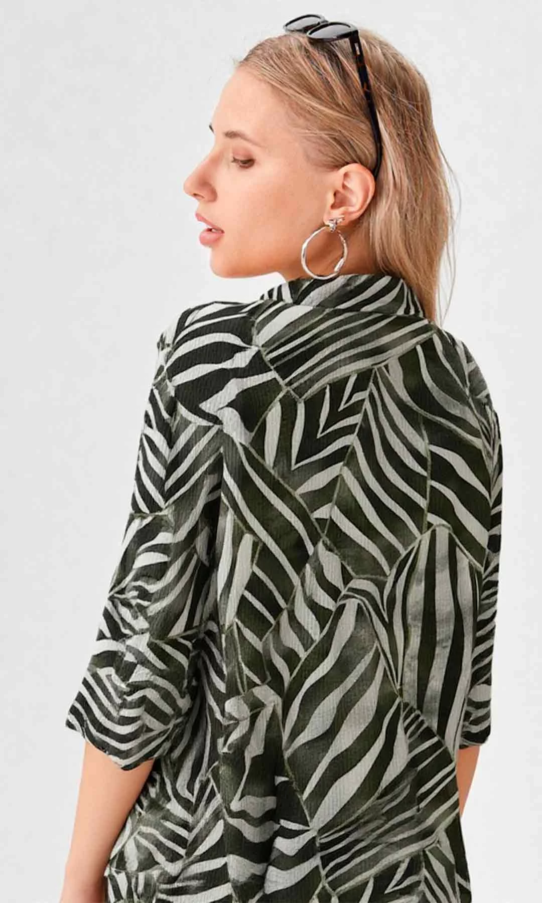 Camiseta mujer manga 3/4 estampada - Imagen 3