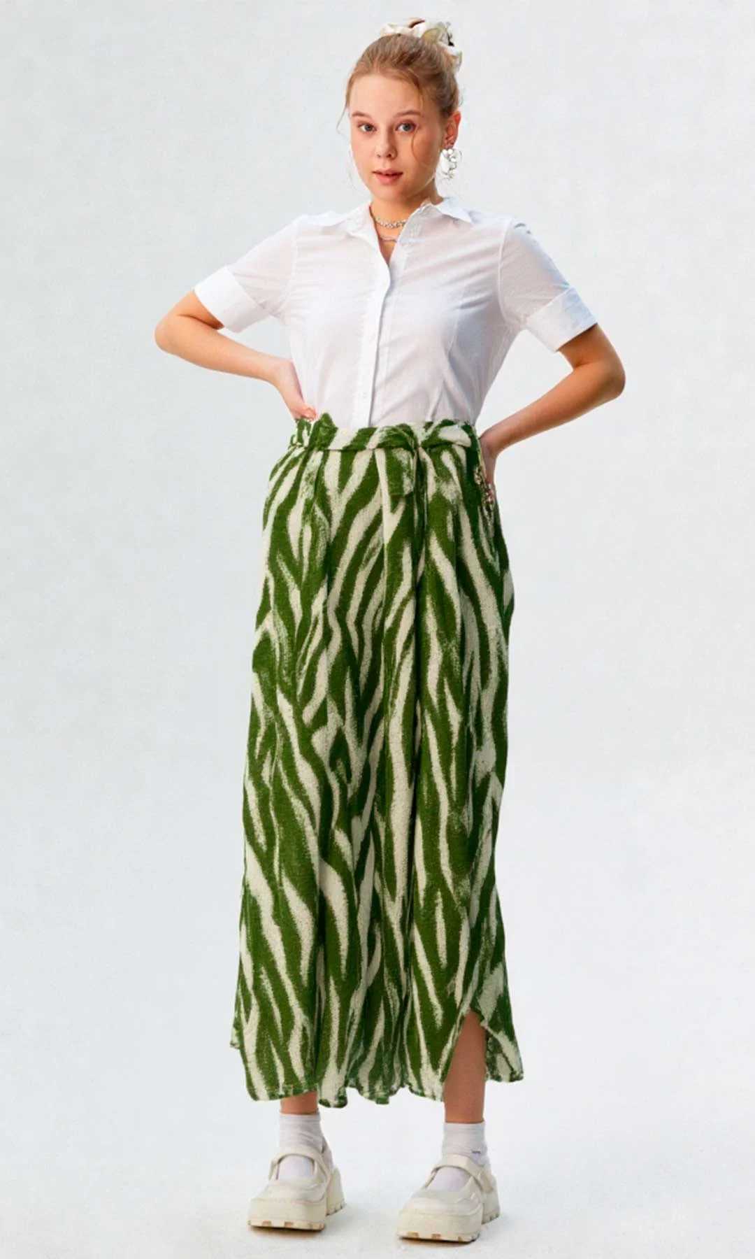 Capri mujer estampada