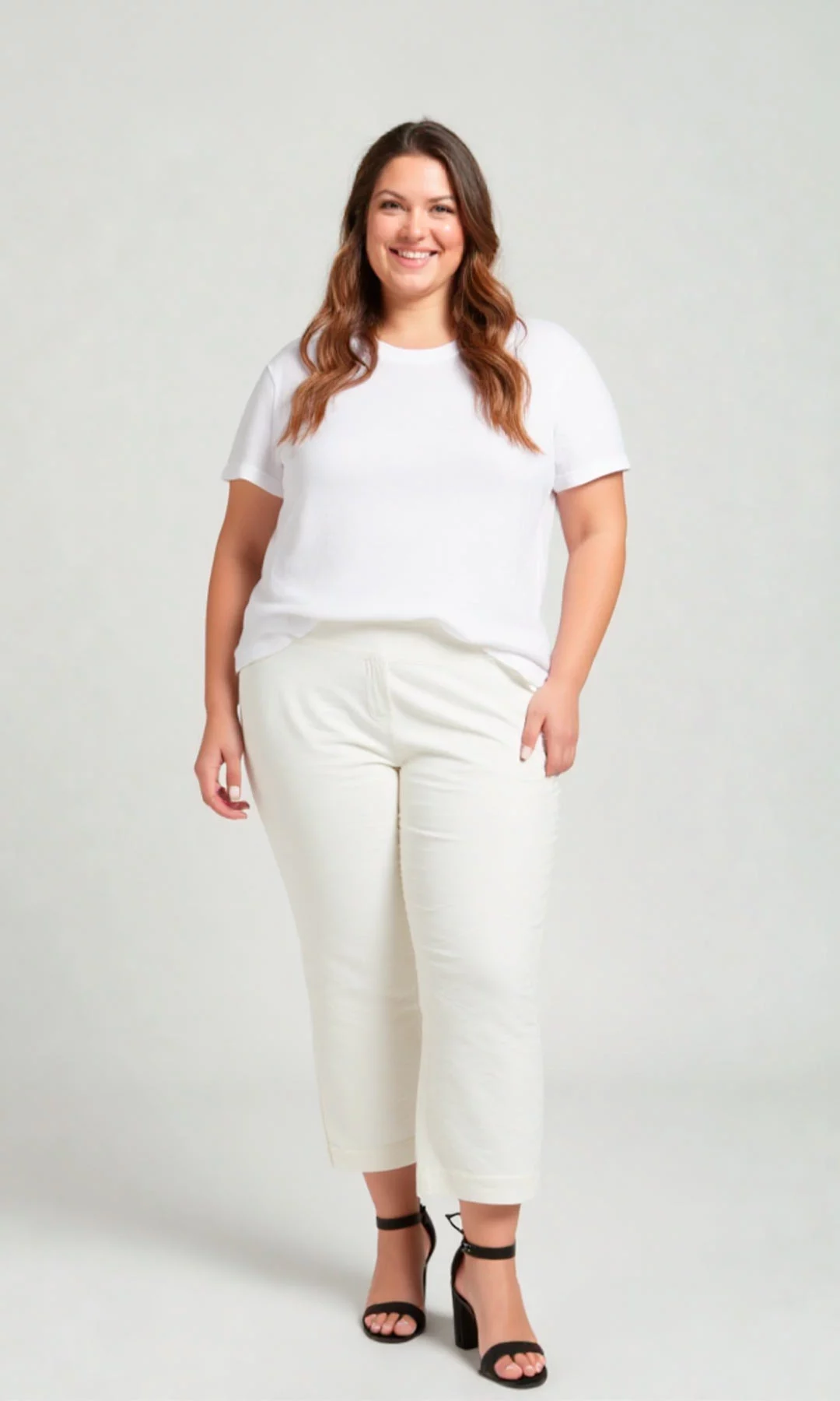 Pantalón mujer unicolor - Imagen 6