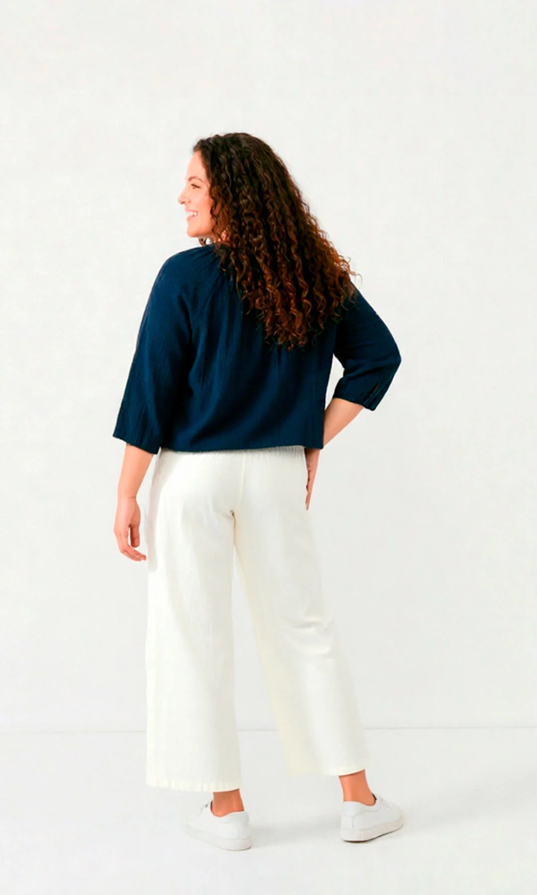 Pantalón mujer unicolor - Imagen 7