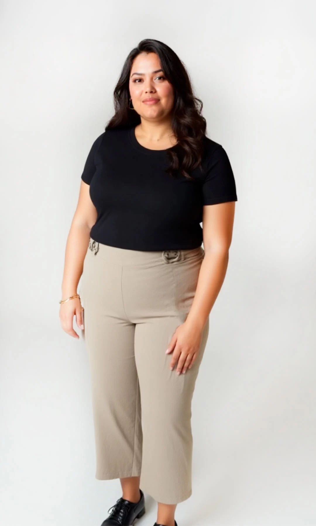 Pantalón mujer unicolor - Imagen 4