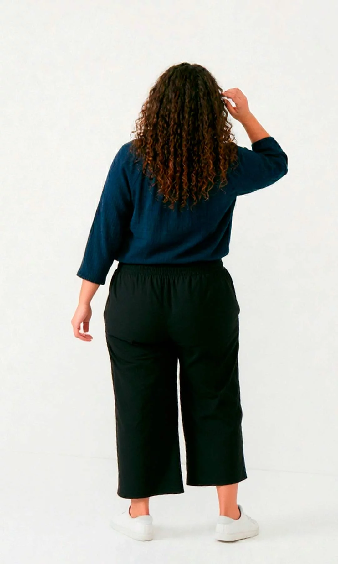 Pantalón mujer unicolor - Imagen 3
