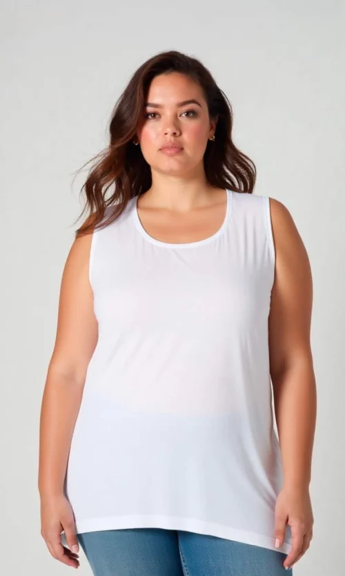 Camiseta mujer manga sisa unicolor