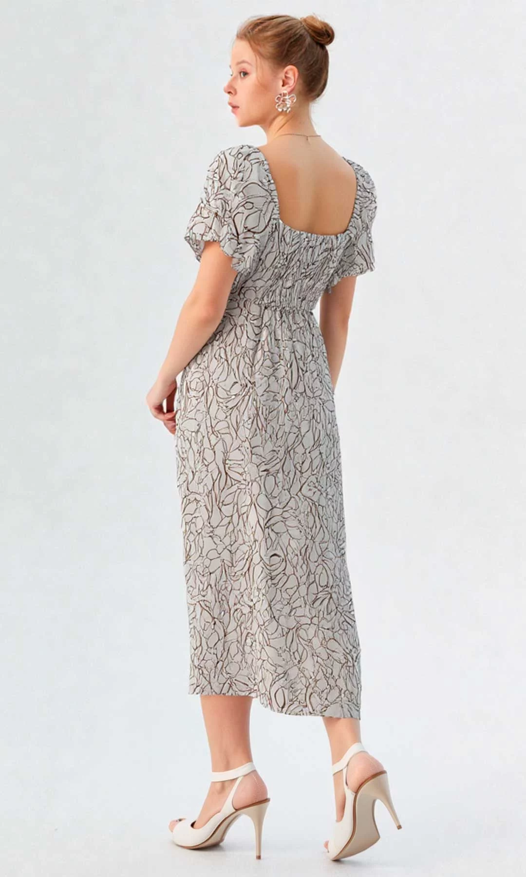 Vestido mujer manga corta estampado - Imagen 7