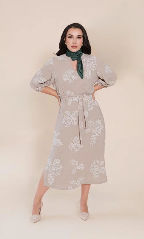 Vestido mujer estampada