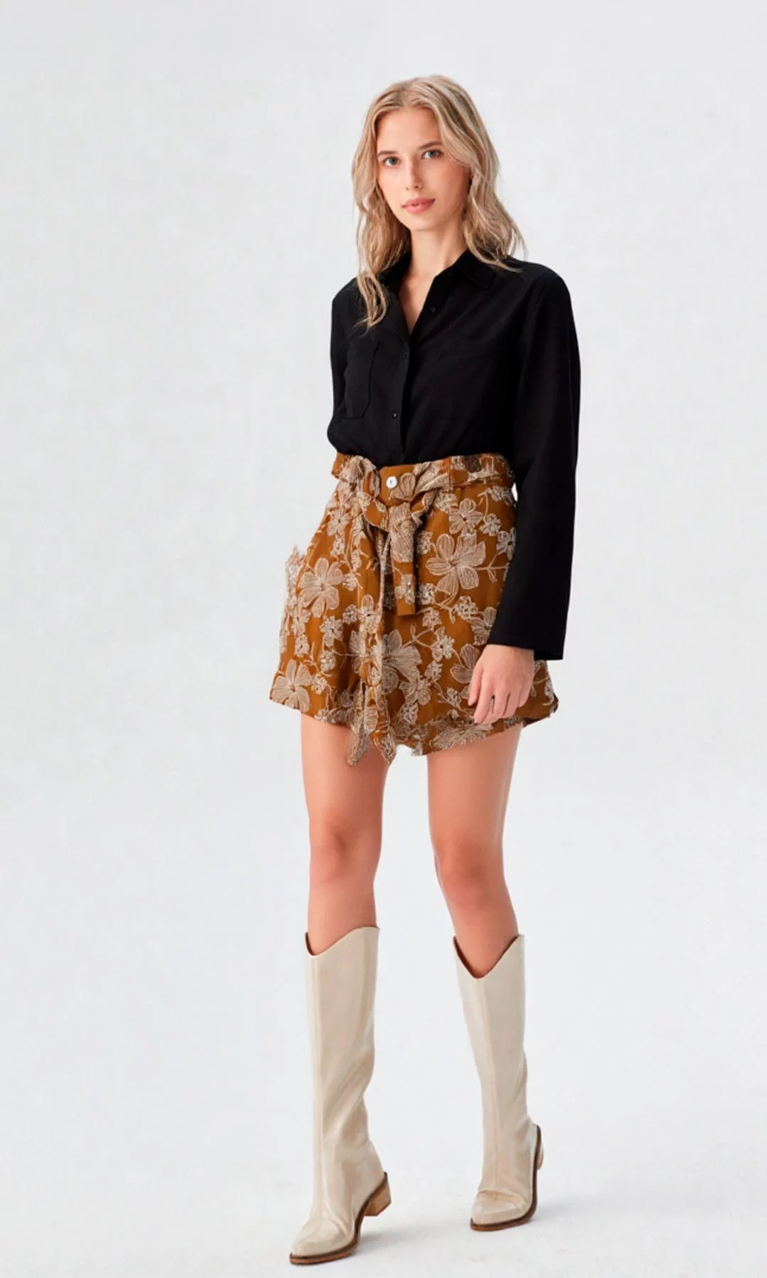 Bermuda mujer estampada - Imagen 6