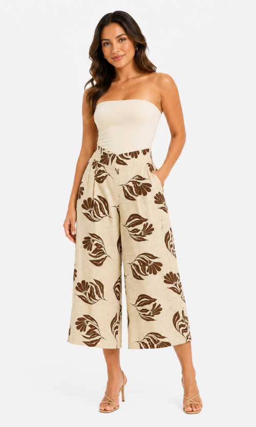 Capri mujer estampada