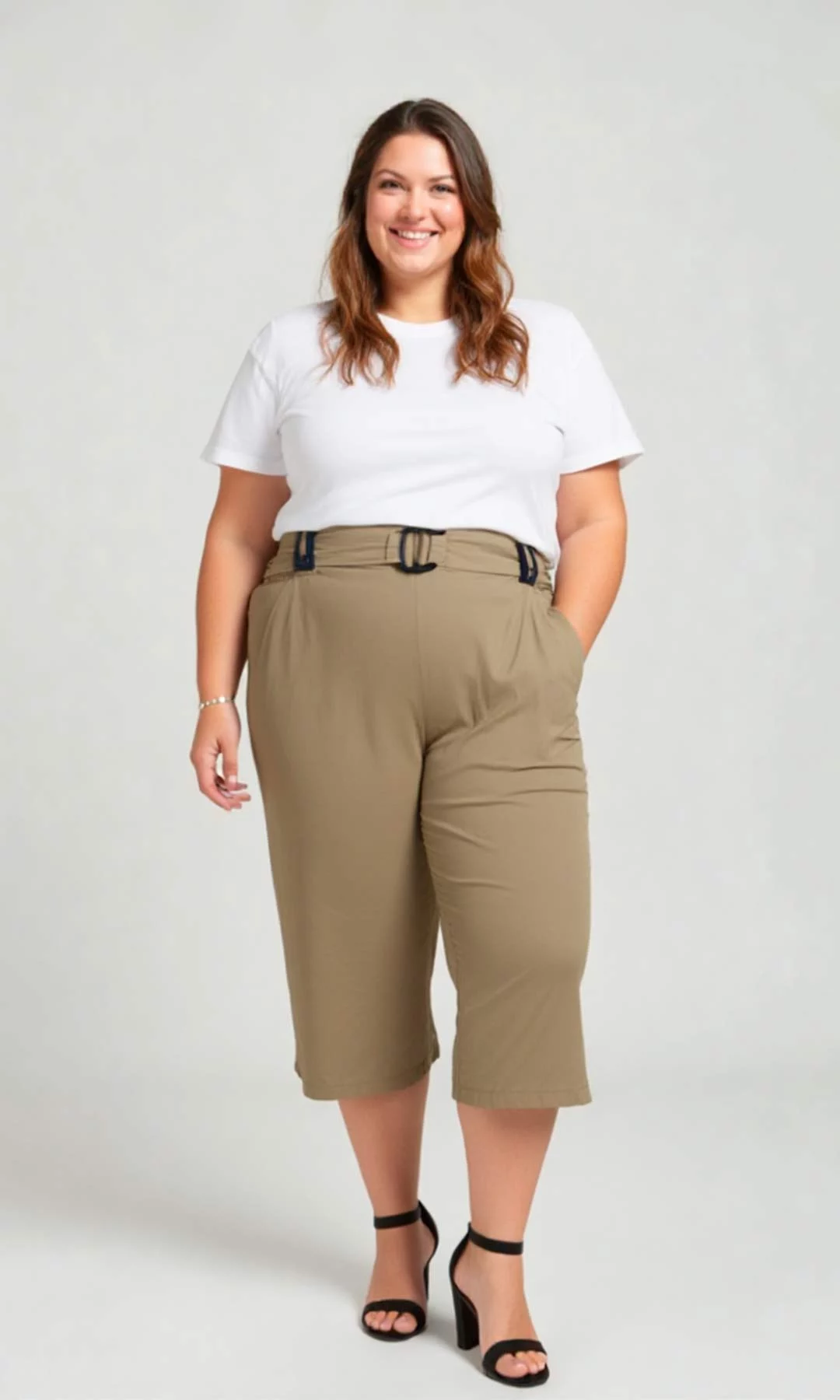 Capri mujer unicolor - Imagen 4