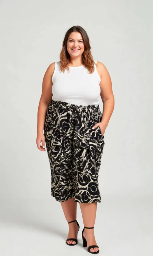 Capri mujer estampado