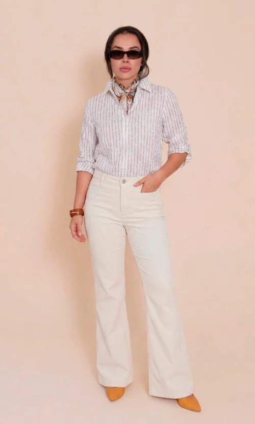 Jean mujer unicolor