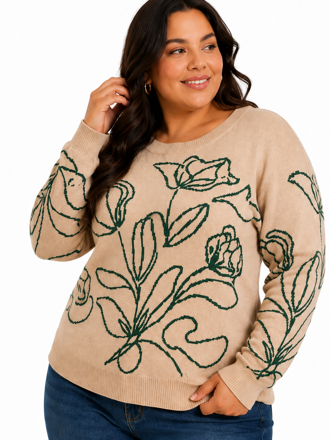 Capa mujer estampada - Imagen 4