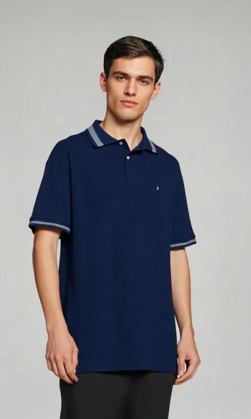 Polo hombre unicolor