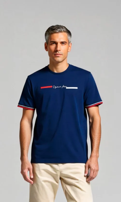 T-Shirt hombre unicolor