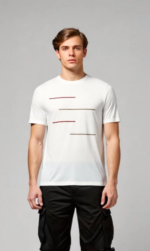 T-Shirt hombre unicolor