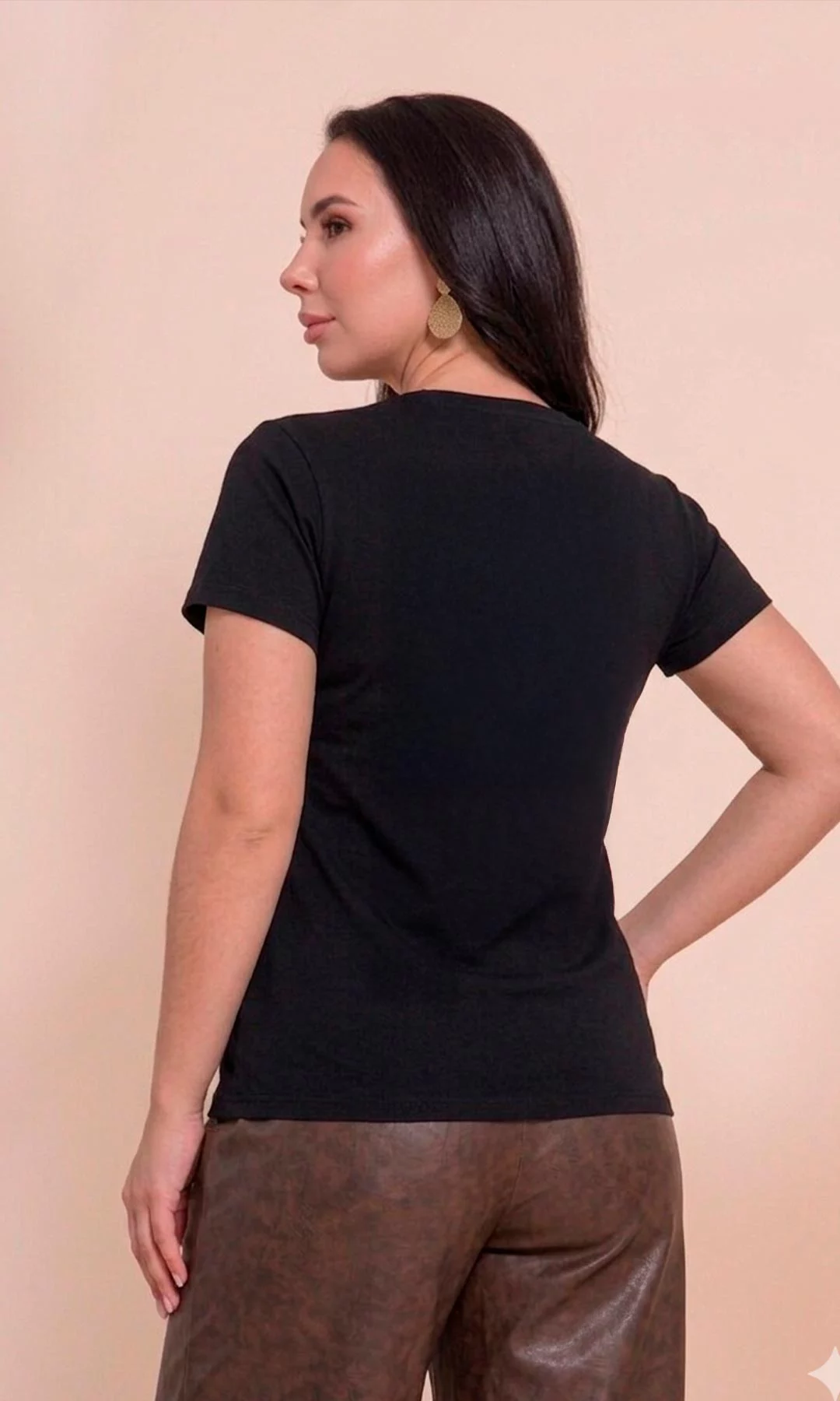 Camiseta mujer manga corta estampada - Imagen 4