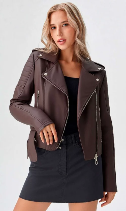 Chaqueta mujer unicolor