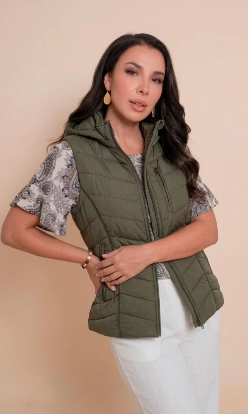 Chaqueta mujer unicolor