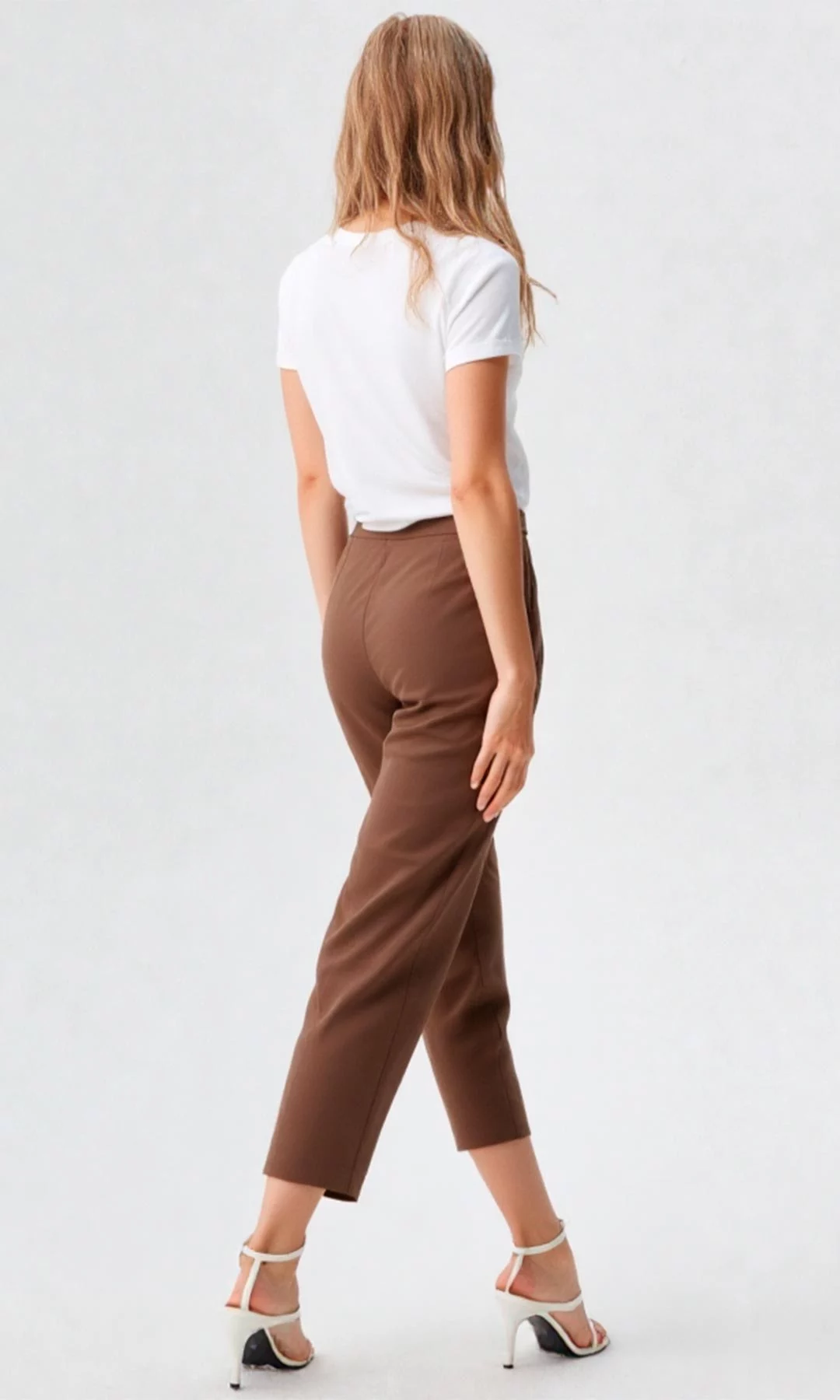 Pantalón mujer unicolor - Imagen 3