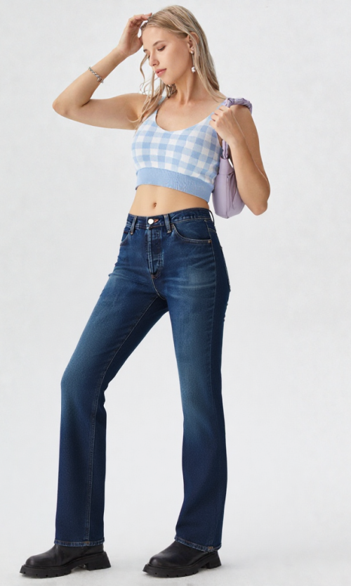 Jean mujer   unicolor