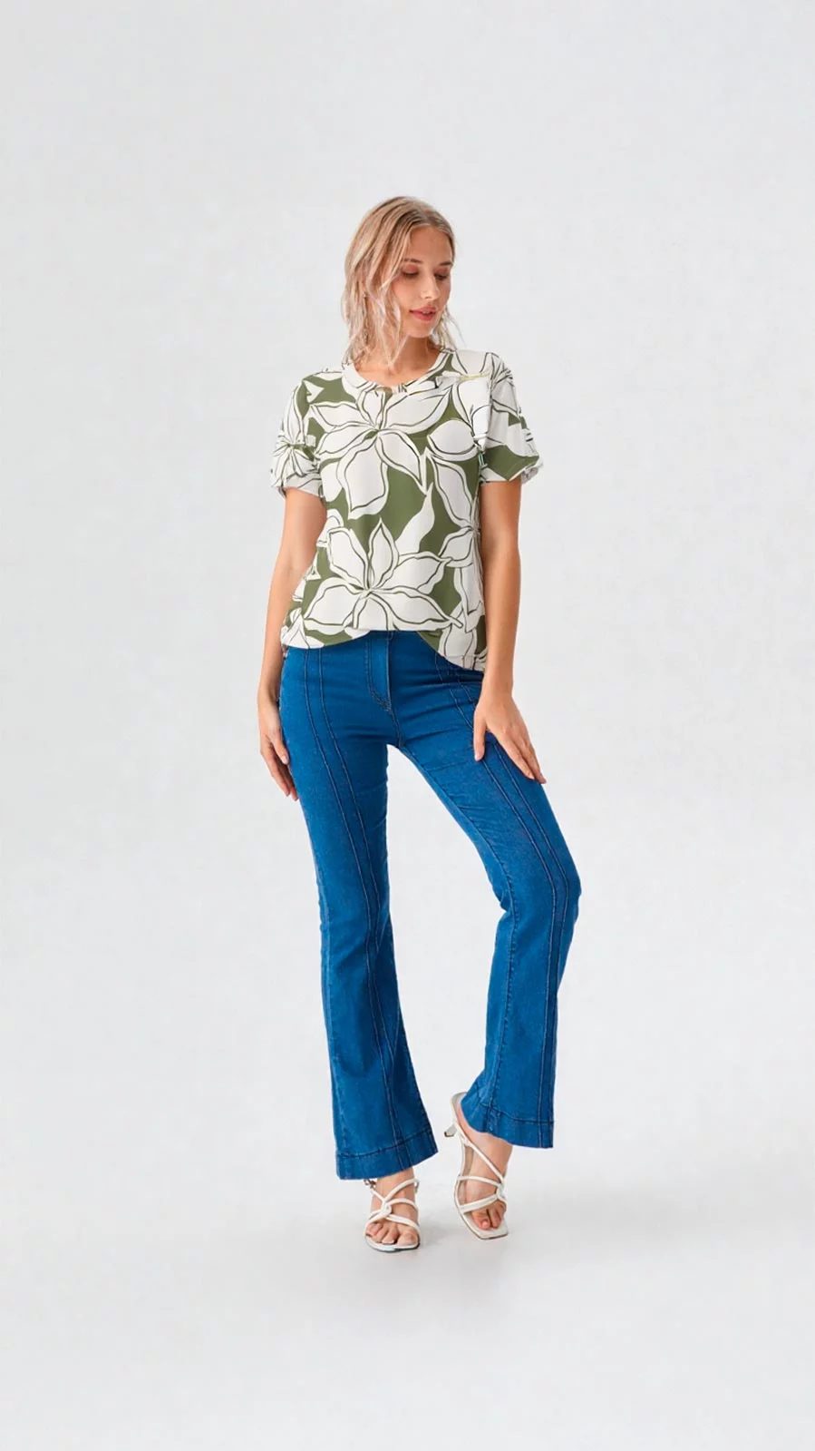 Camiseta mujer manga corta estampada - Imagen 5