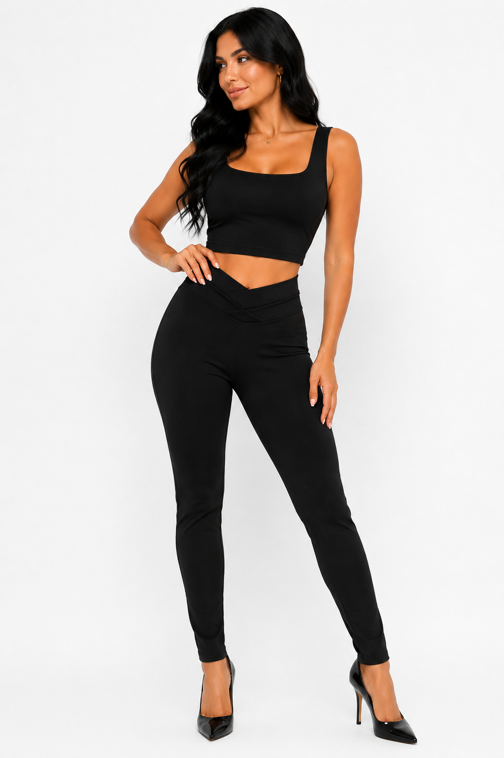 Leggins mujer unicolor - Imagen 2
